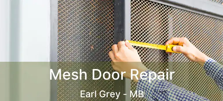  Mesh Door Repair Earl Grey - MB