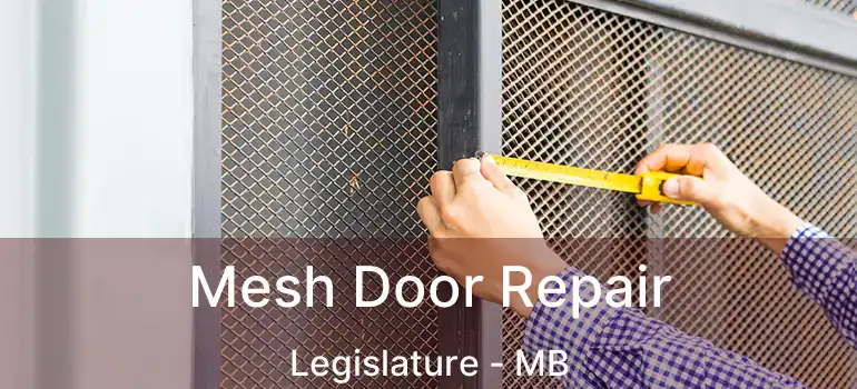  Mesh Door Repair Legislature - MB