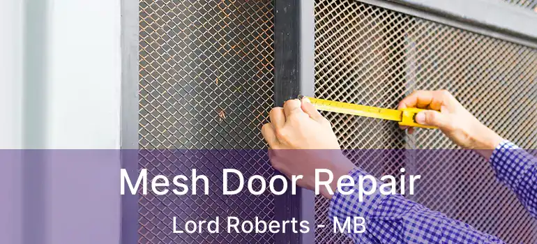  Mesh Door Repair Lord Roberts - MB