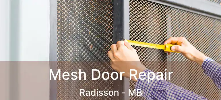  Mesh Door Repair Radisson - MB