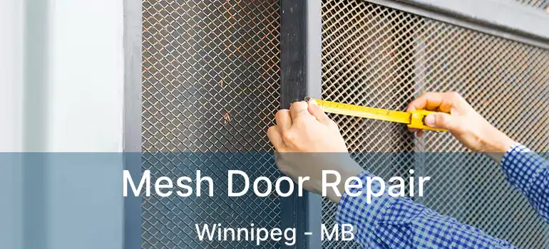  Mesh Door Repair Winnipeg - MB
