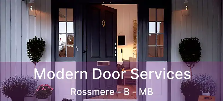  Modern Door Services Rossmere - B - MB