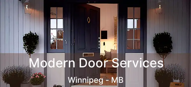  Modern Door Services Winnipeg - MB