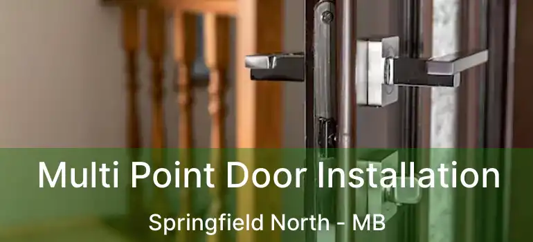  Multi Point Door Installation Springfield North - MB