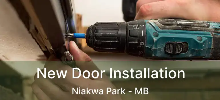  New Door Installation Niakwa Park - MB