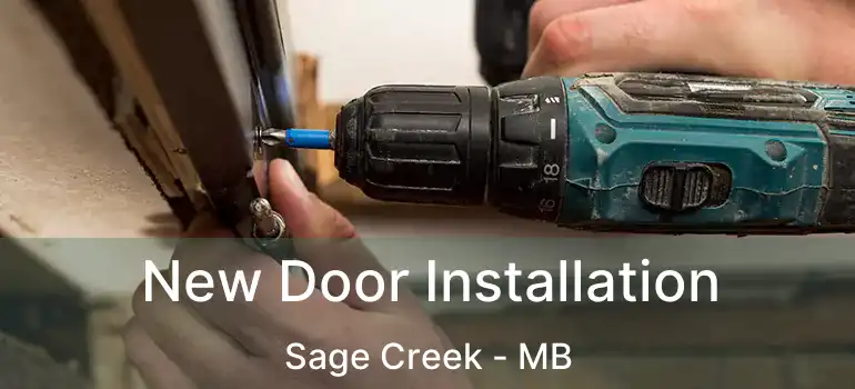  New Door Installation Sage Creek - MB
