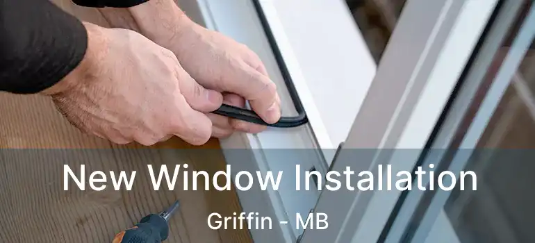  New Window Installation Griffin - MB