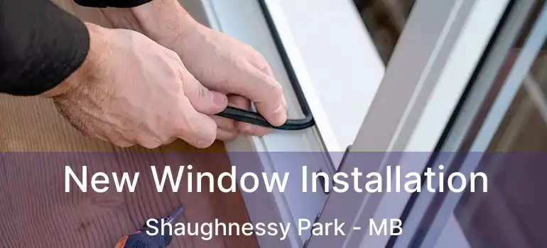  New Window Installation Shaughnessy Park - MB