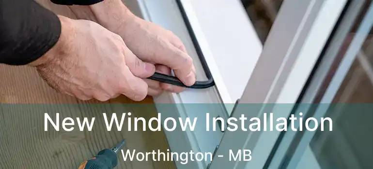  New Window Installation Worthington - MB