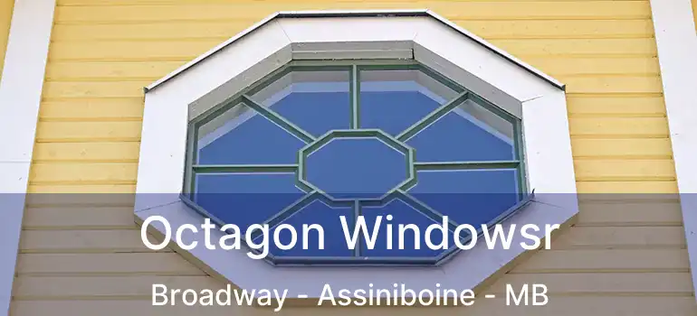  Octagon Windowsr Broadway - Assiniboine - MB