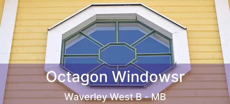  Octagon Windowsr Waverley West B - MB