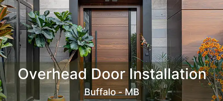  Overhead Door Installation Buffalo - MB