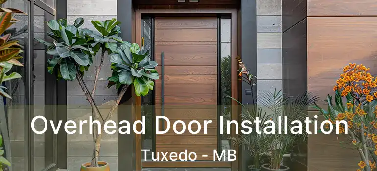  Overhead Door Installation Tuxedo - MB