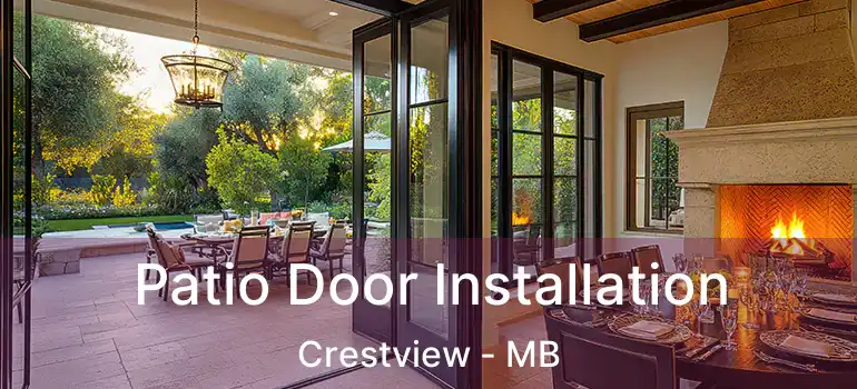  Patio Door Installation Crestview - MB