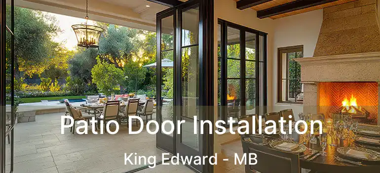  Patio Door Installation King Edward - MB
