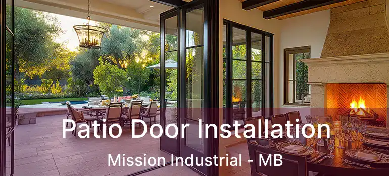 Patio Door Installation Mission Industrial - MB
