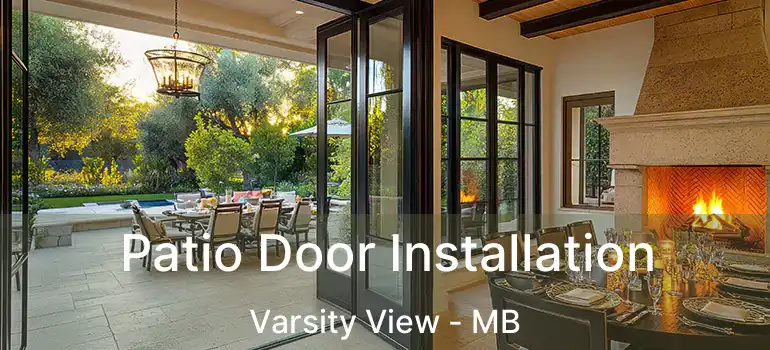  Patio Door Installation Varsity View - MB