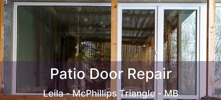  Patio Door Repair Leila - McPhillips Triangle - MB