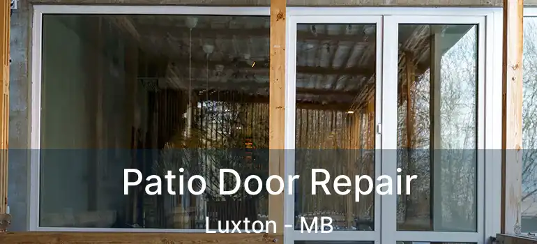  Patio Door Repair Luxton - MB
