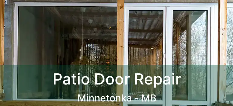  Patio Door Repair Minnetonka - MB