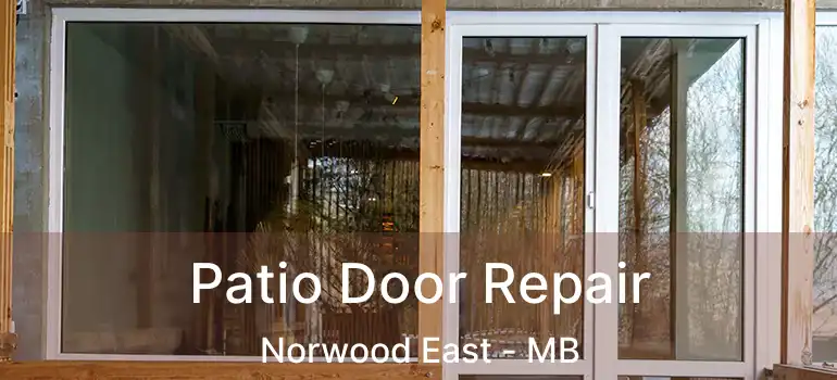  Patio Door Repair Norwood East - MB
