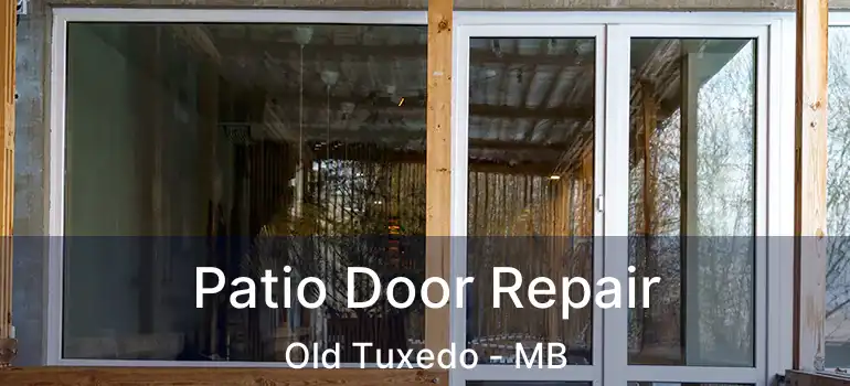  Patio Door Repair Old Tuxedo - MB