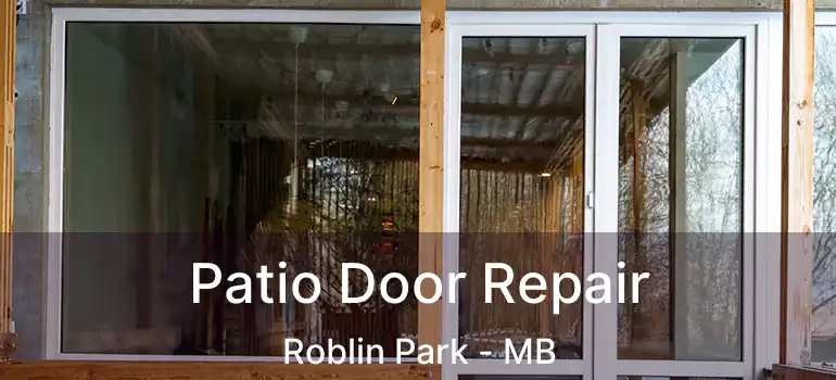  Patio Door Repair Roblin Park - MB