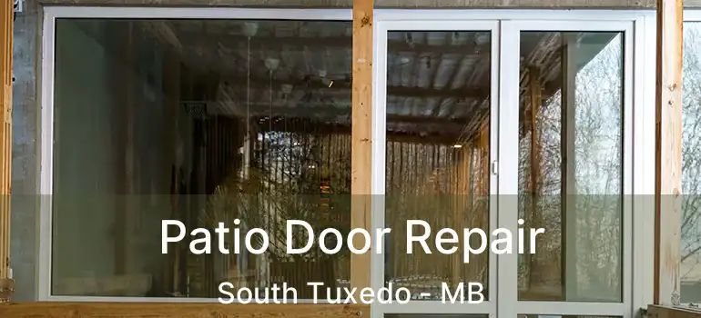  Patio Door Repair South Tuxedo - MB