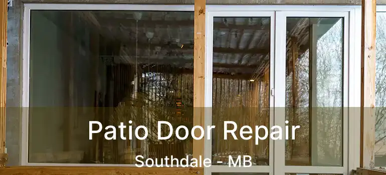  Patio Door Repair Southdale - MB