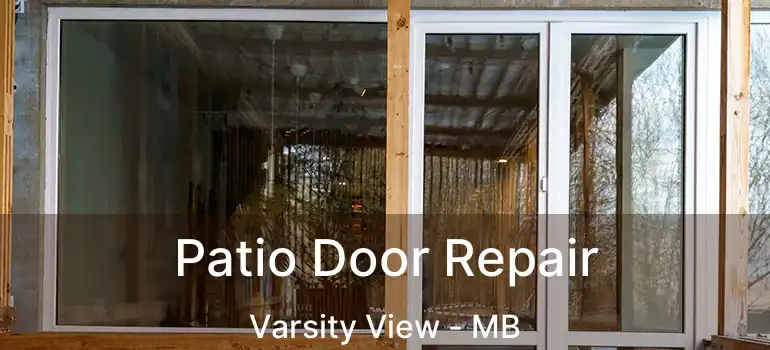  Patio Door Repair Varsity View - MB