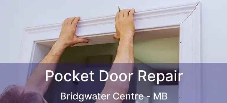  Pocket Door Repair Bridgwater Centre - MB