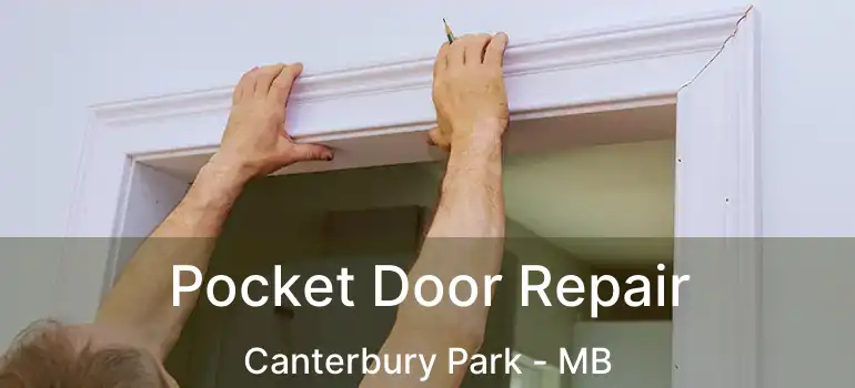  Pocket Door Repair Canterbury Park - MB