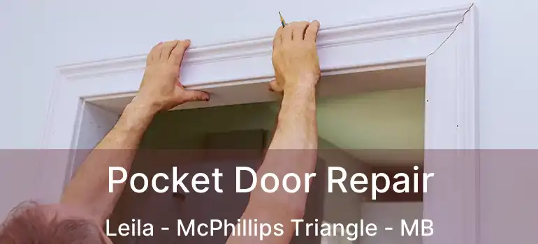  Pocket Door Repair Leila - McPhillips Triangle - MB