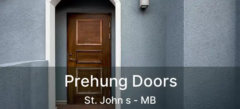  Prehung Doors St. John s - MB