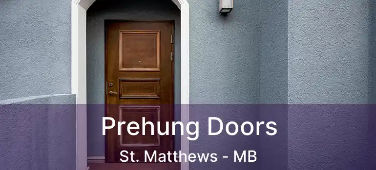 Prehung Doors St. Matthews - MB