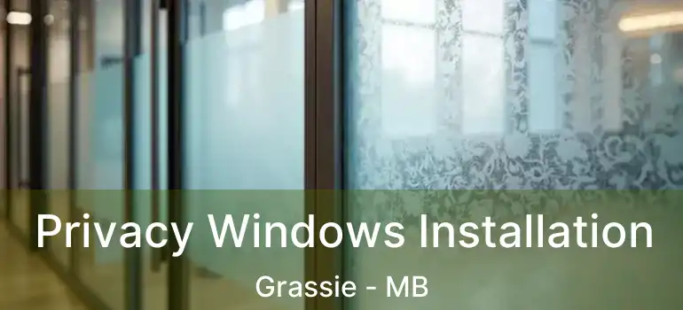  Privacy Windows Installation Grassie - MB