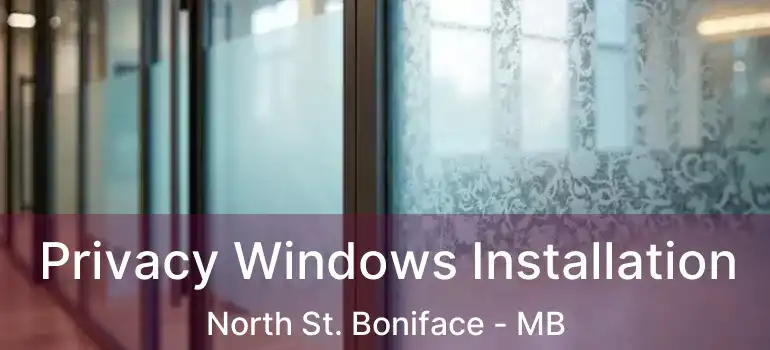  Privacy Windows Installation North St. Boniface - MB