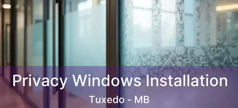  Privacy Windows Installation Tuxedo - MB