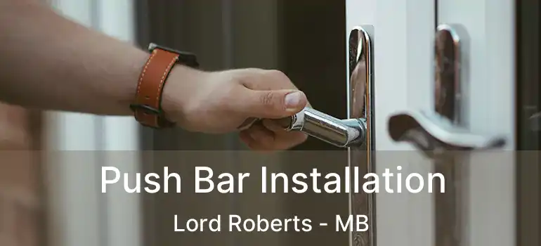  Push Bar Installation Lord Roberts - MB