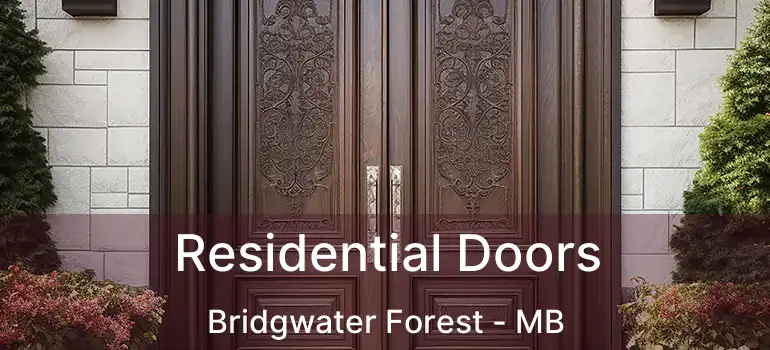  Residential Doors Bridgwater Forest - MB