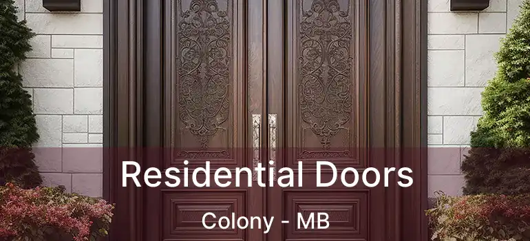  Residential Doors Colony - MB