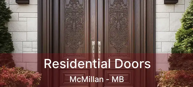  Residential Doors McMillan - MB