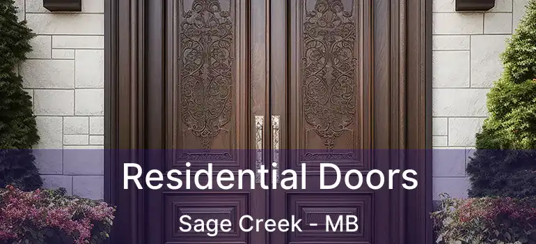 Residential Doors Sage Creek - MB