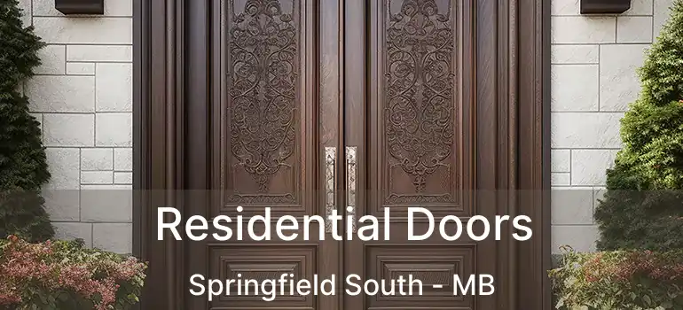  Residential Doors Springfield South - MB