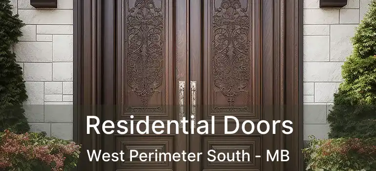  Residential Doors West Perimeter South - MB