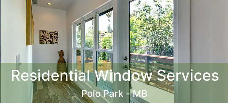  Residential Window Services Polo Park - MB