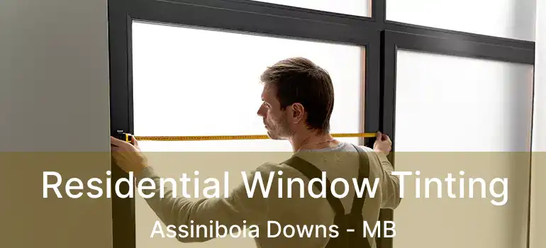  Residential Window Tinting Assiniboia Downs - MB