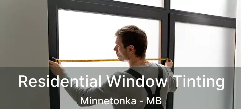  Residential Window Tinting Minnetonka - MB