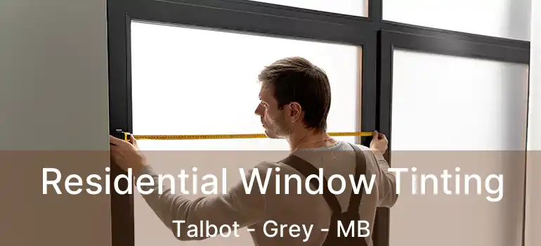  Residential Window Tinting Talbot - Grey - MB