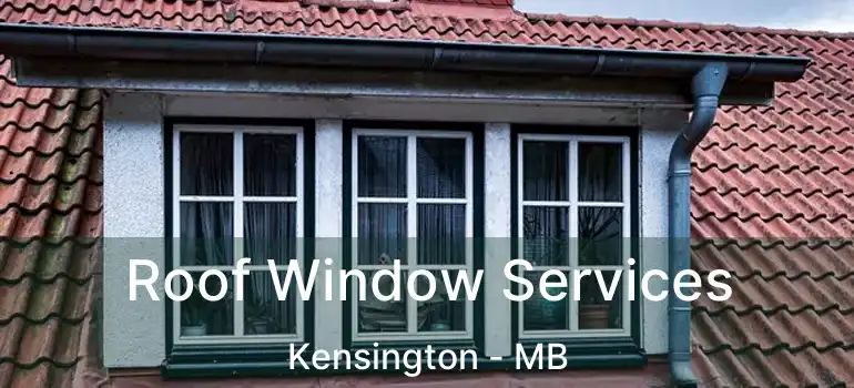  Roof Window Services Kensington - MB